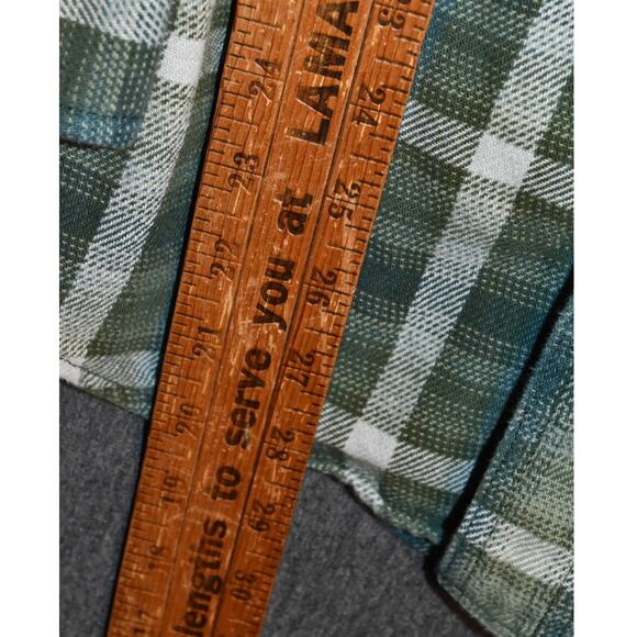 Duluth Trading Co. Trim Fit Men's Small Heavy Flannel Work Shirt Long Sleeve - Picture 7 of 7